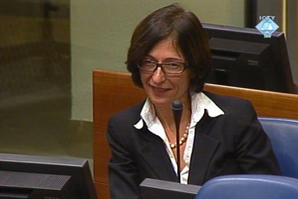 Florence Hartmann u sudnici Tribunala