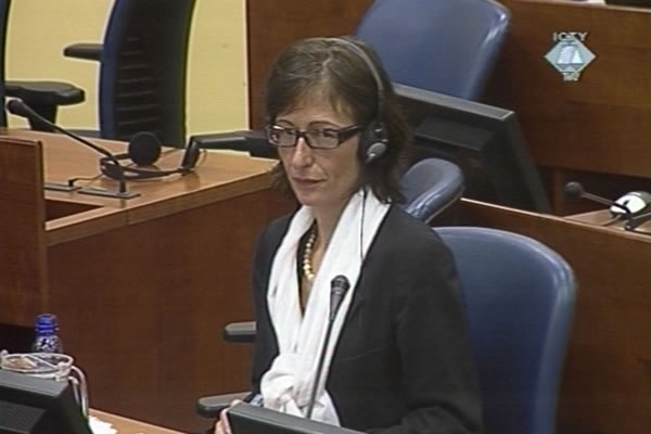 Florence Hartmann u sudnici Tribunala