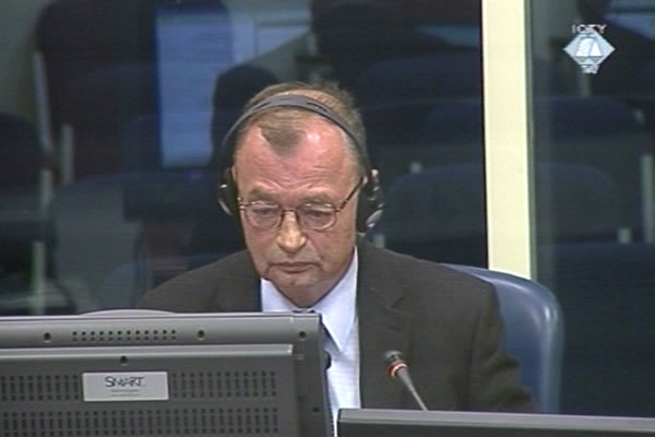 Manojlo Milovanović, svjedok na suđenju Mići Stanišiću i Stojanu Župljaninu