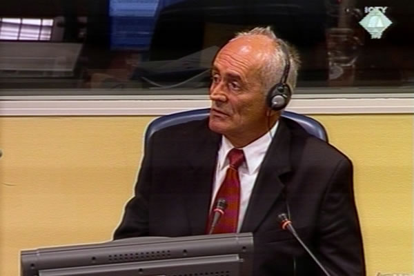 Mile Novaković, svjedok odbrane Momčila Perišića