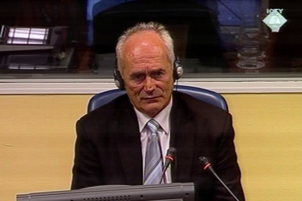 Mile Novaković, svjedok odbrane Momčila Perišića