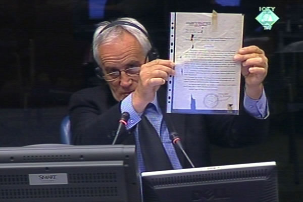 Andrija Bjelošević, svjedok odbrane Miće Stanišića 