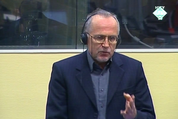 Berko Zečević u sudnici Tribunala