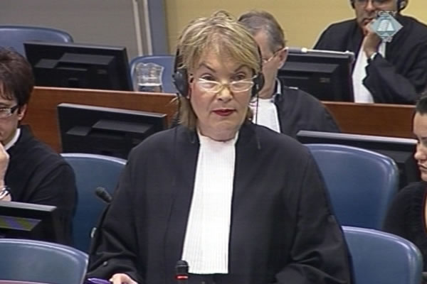 Senka Nožica, branilac Brune Stojića 