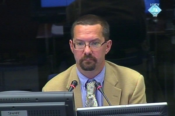 Christian Nielsen, svjedok na suđenju Radovanu Karadžiću 