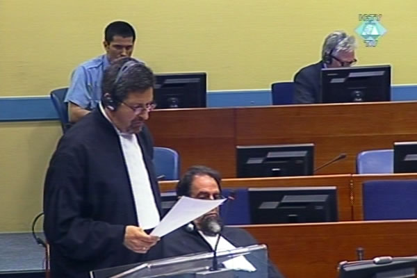 Novak Lukić, branilac Momčila Perišića