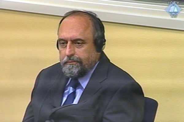 Goran Hadžić u sudnici Tribunala