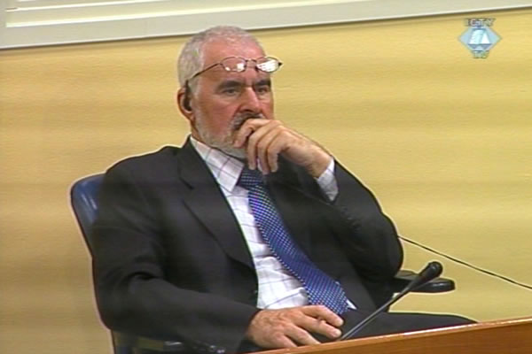 Stojan Župljanin u sudnici Tribunala 