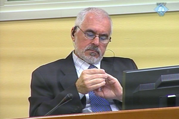 Stojan Župljanin u sudnici Tribunala 