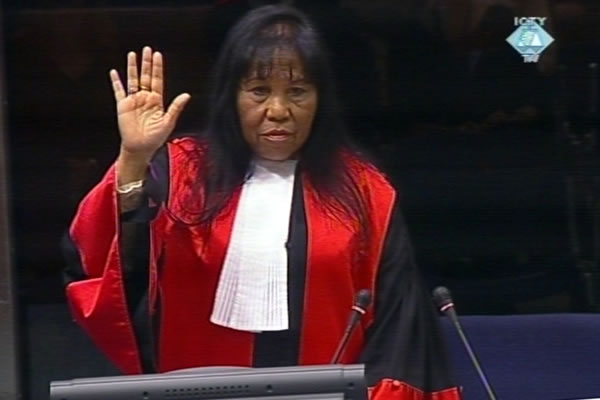Arlette Ramaroson, sudija Tribunala Arlette Ramaroson, sudija Tribunala