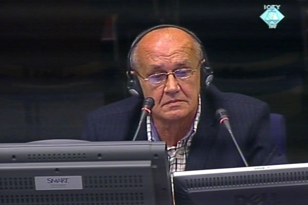 Petko Panić, svjedok na suđenju Radovanu Karadžiću 