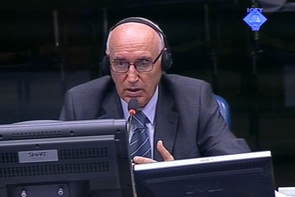Adil Medić, svjedok na suđenju Ratku Mladiću 