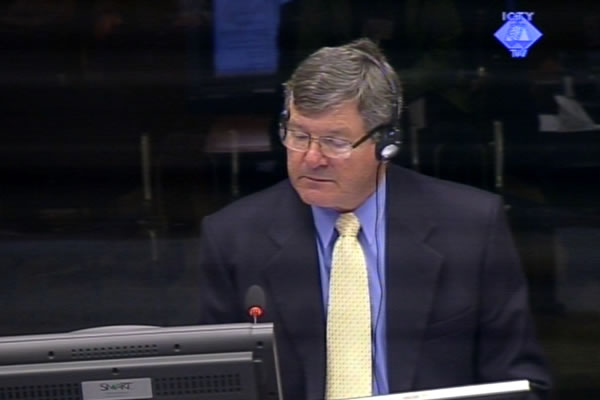 John Wilson, svjedok na suđenju Ratku Mladiću 
