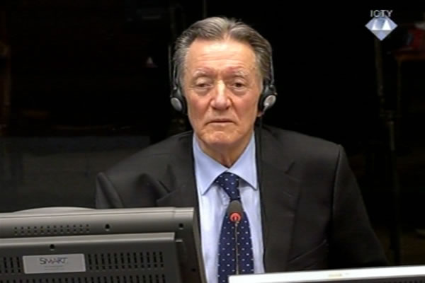 Dragomir Milošević, svjedok odbrane Radovana Karadžića 