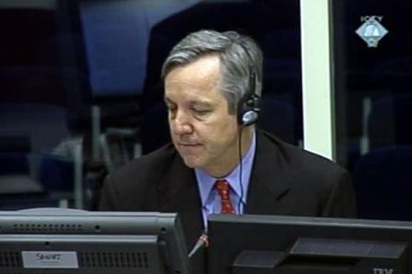 Anthony Banbury, svjedok na suđenju Ratku Mladiću 