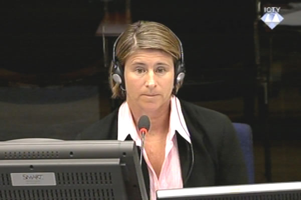 Erin Gallagher, svjedok na suđenju Ratku Mladiću 