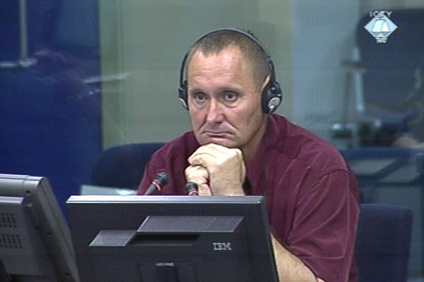 Franc Kos, svjedok odbrane Radovana Karadžića 