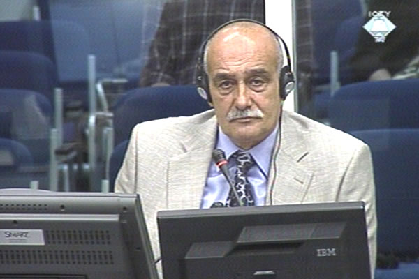 Ljubomir Obradović, svjedok na suđenju Ratku Mladiću 