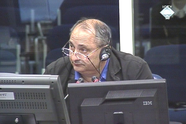 Mićo Gavrić, svjedok na suđenju Ratku Mladiću 