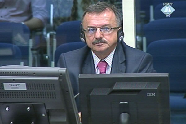 Emir Turkušić, svjedok na suđenju Ratku Mladiću 