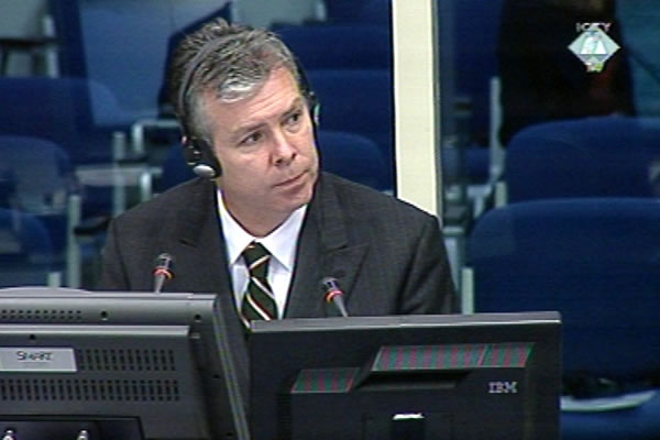 Ewan Brown, svjedok na suđenju Ratku Mladiću 
