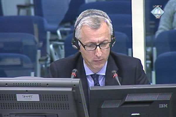 Reynaud Theunens, svjedok na suđenju Ratku Mladiću 