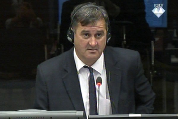 Predrag Trapara, svjedok odbrane Ratka Mladića 
