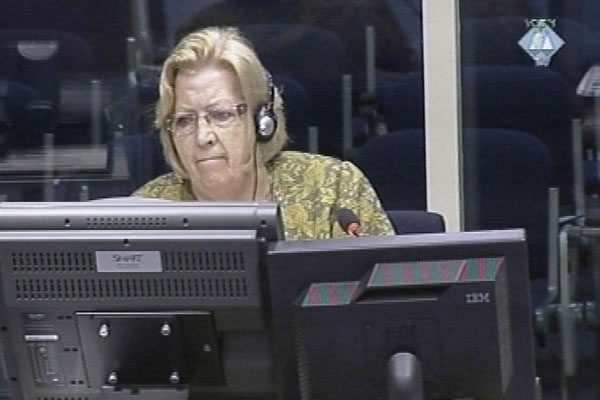 Amanda Čelar, svjedok odbrane Gorana Hadžića
