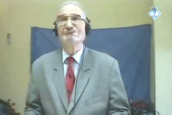 Milosav Gagović, svjedok odbrane Ratka Mladića 