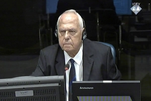Vladimir Lukić, svjedok odbrane Ratka Mladića 