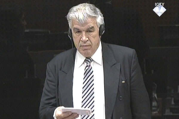 Boško Amidžić, svjedok odbrane Ratka Mladića Boško Amidžić, svjedok odbrane Ratka Mladića