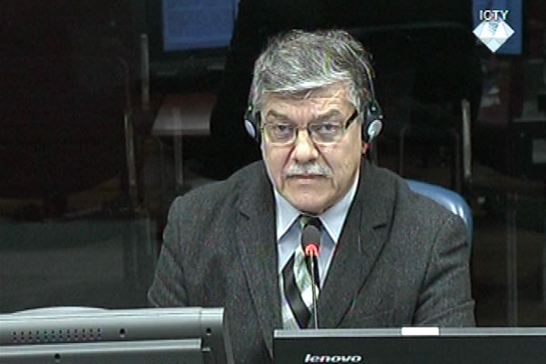 Simo Bilbija, svjedok odbrane Ratka Mladića 