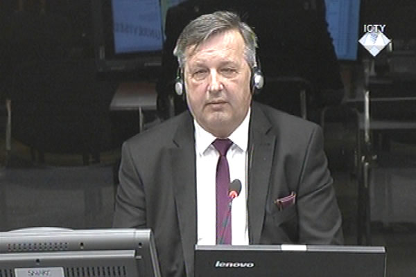 Davor Kolenda, svjedok odbrane Ratka Mladića 