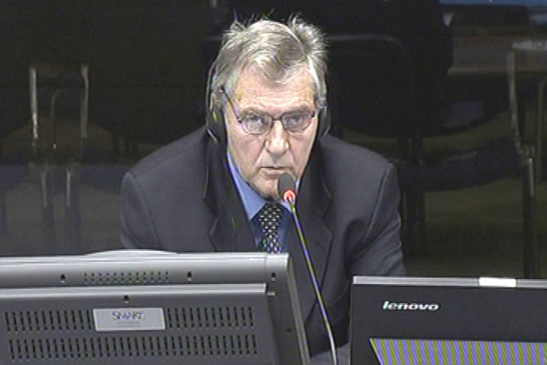 Radomir Radinković, svjedok odbrane Ratka Mladića 