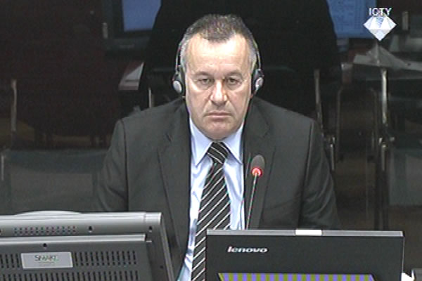 Goran Krčmar, svjedok odbrane Ratka Mladića 