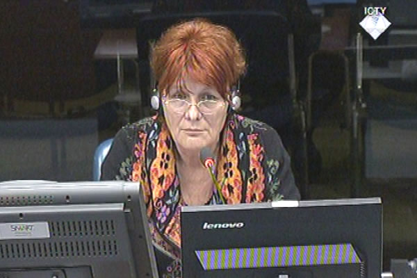 Svetlana Radovanović, svjedok odbrane Ratka Mladića 