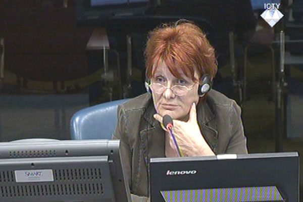 Svetlana Radovanović, svjedok odbrane Ratka Mladića 