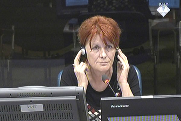 Svetlana Radovanović, svjedok odbrane Ratka Mladića 