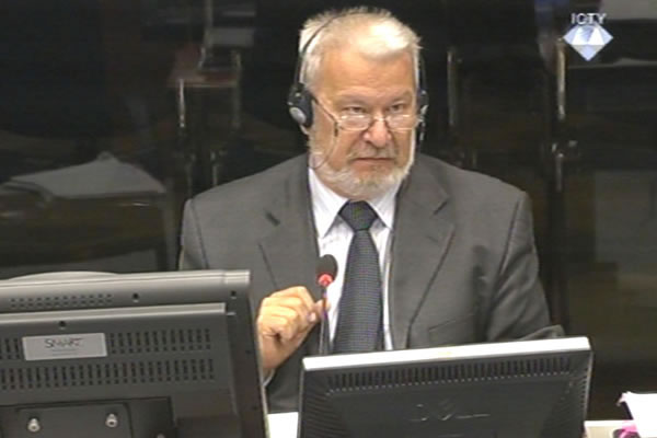 Dušan Dunjić svjedoči u Tribunalu na suđenju Radovanu Karadžiću