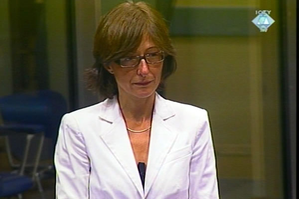 Florence Hartmann u sudnici Tribunala