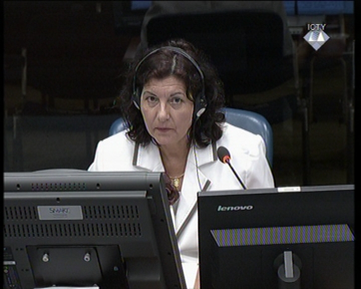 Biljana Stojković, svjedok odbrane Ratka Mladića