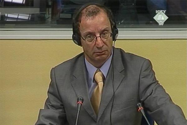 Alen Gičević, svjedok na suđenju Dragomiru Miloševiću