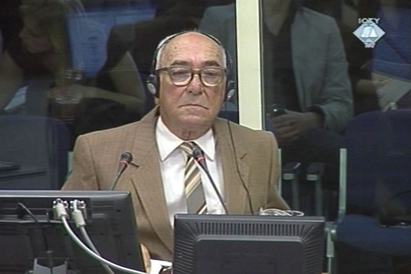 Alojz Arbutina, svjedok odbrane Slobodana Praljka