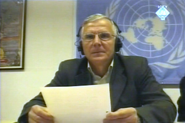 Atif Džafić, svjedoči video linkom na suđenju Mići Stanišiću i Stojanu Župljaninu