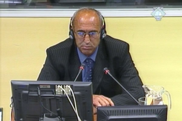 Bedri Hyseni, svjedok na suđenju Vlastimiru Đorđeviću