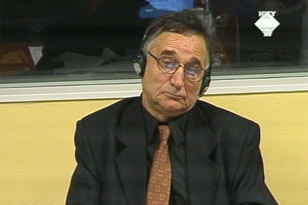 Boško Maričić, svjedok odbrane Krajišnika