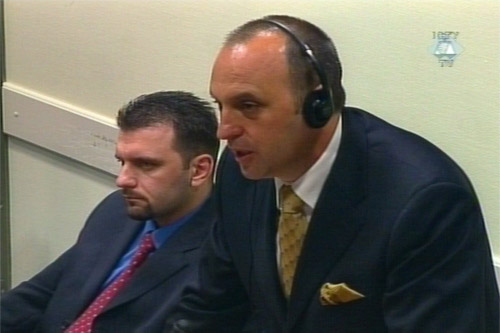 Ljube Boškoski i Johan Tarčulovski u sudnici Tribunala