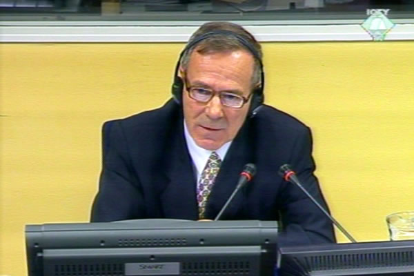 Branko Gajić, svjedok odbrane Momčila Perišića