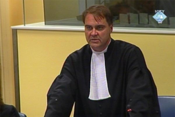Daril Mundis, tužilac na Tribunalu