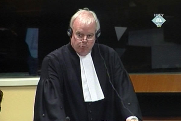 Dermot Groome, tužilac u Tribunalu Dermot Groome, tužilac u Tribunalu